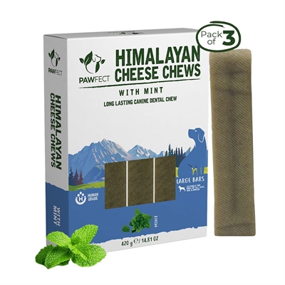 Pawfect Himalaya Yaki Ostben med Mint LARGE 3 x 140g